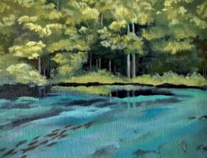 Ichetucknee River - oil on canvas - SOLD